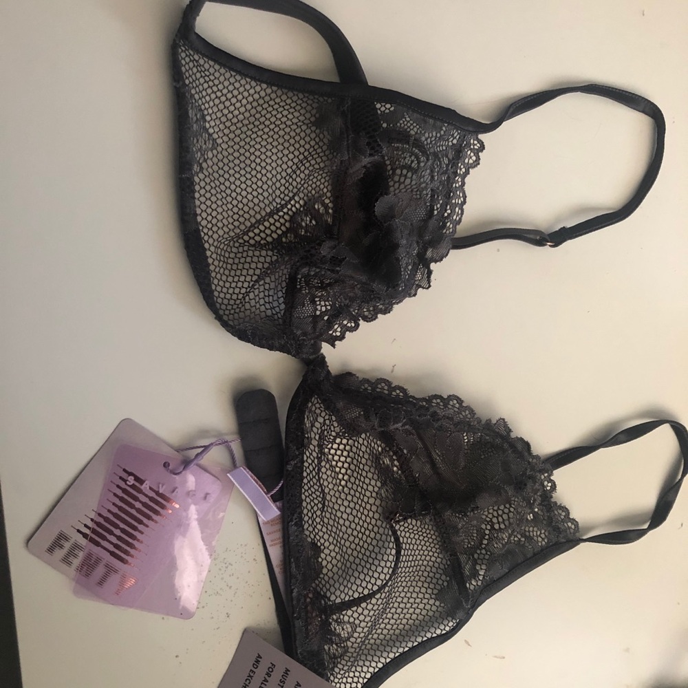 Two Savage X Fenty Bralettes XL